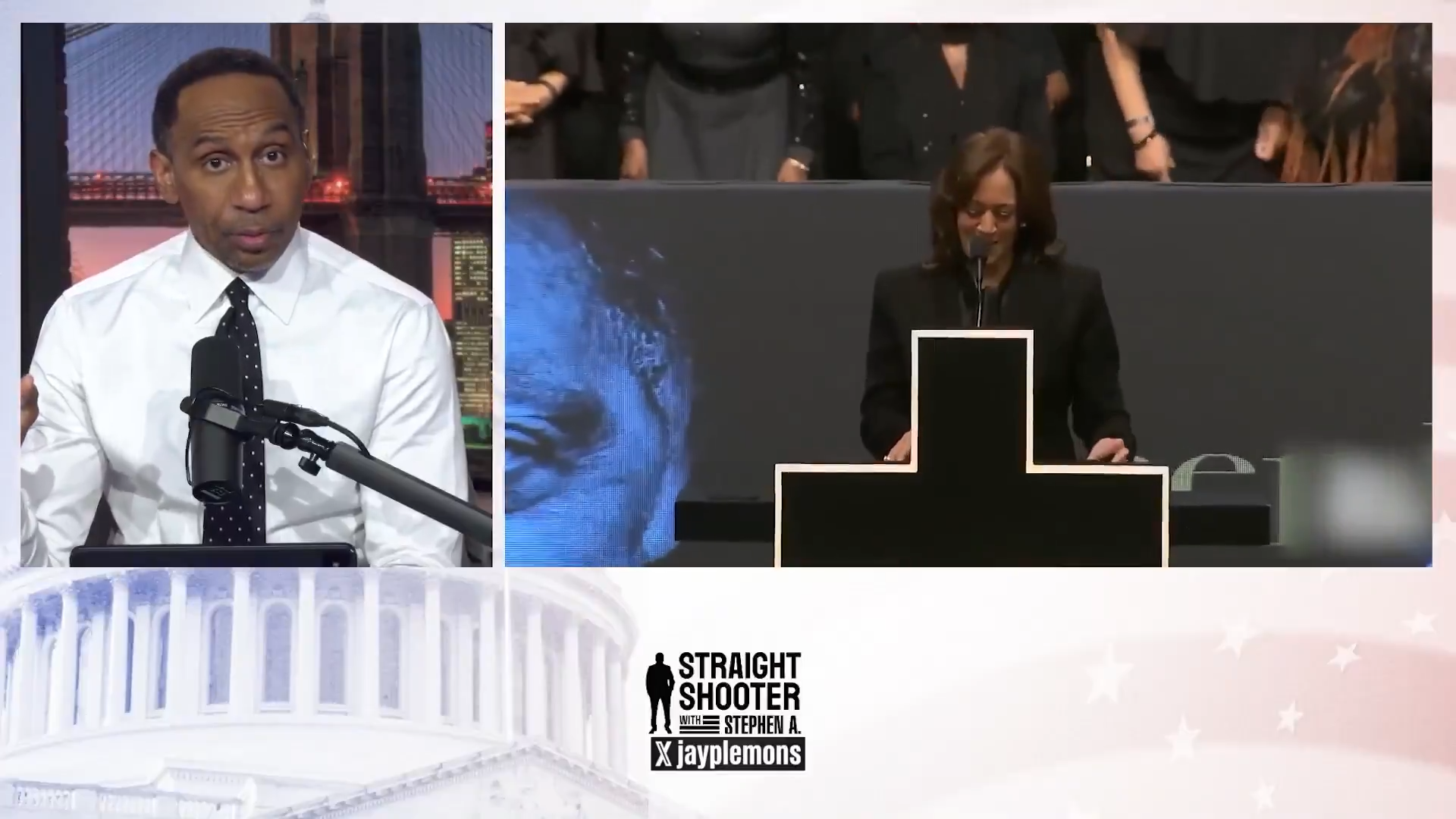 Stephen A. Smith Berates Kamala Harris